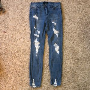 blue spice skinny jeans